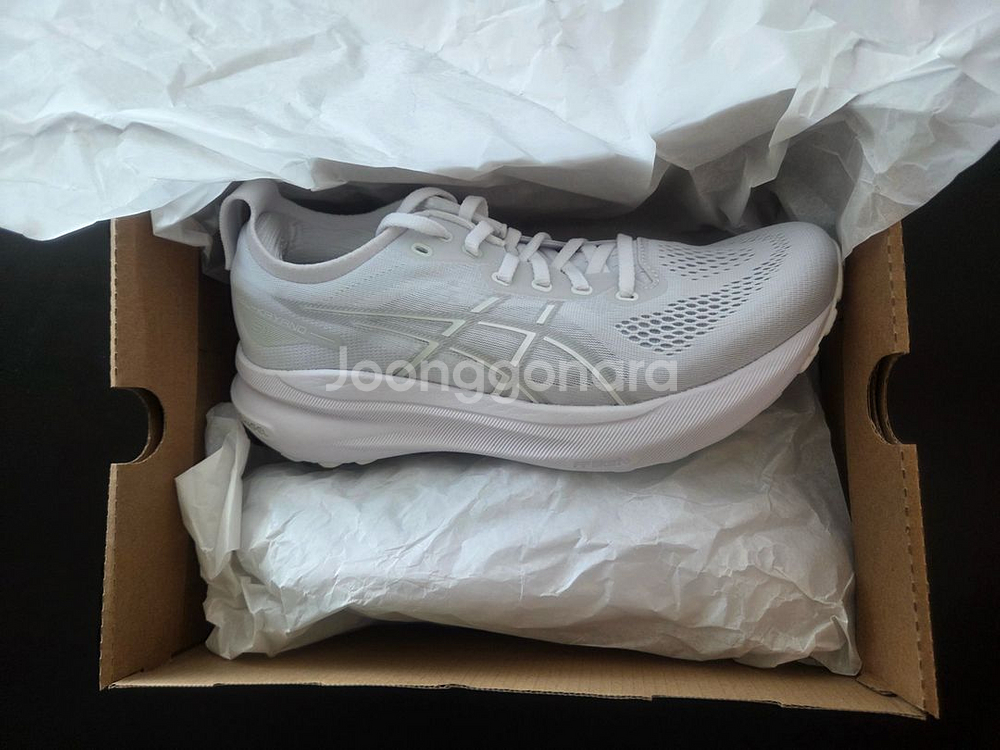 아식스 젤카야노 31 올 화이트 255(250추천)--2