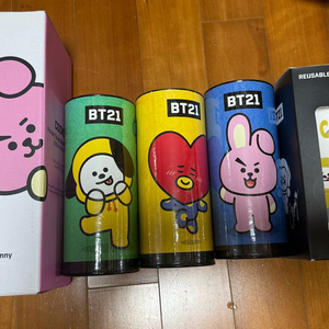 BT21 직소퍼즐, 리유저블 컵, 콜드컵 일괄