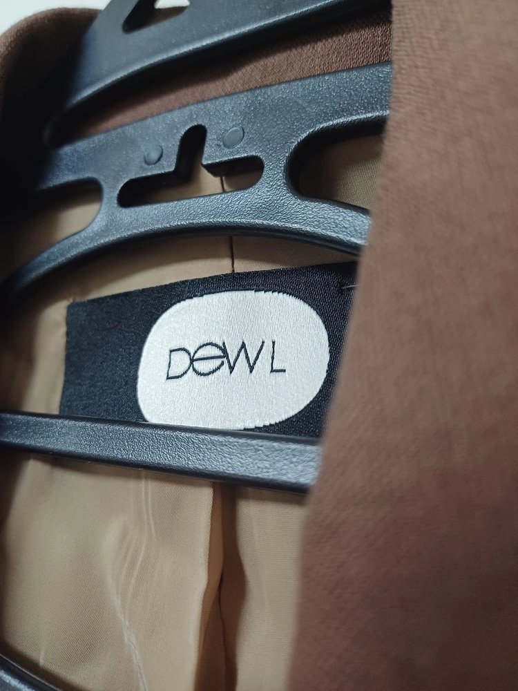 Dewl 브라운 블레이저 M,듀엘 여성 봄가을 자켓 6 이미지