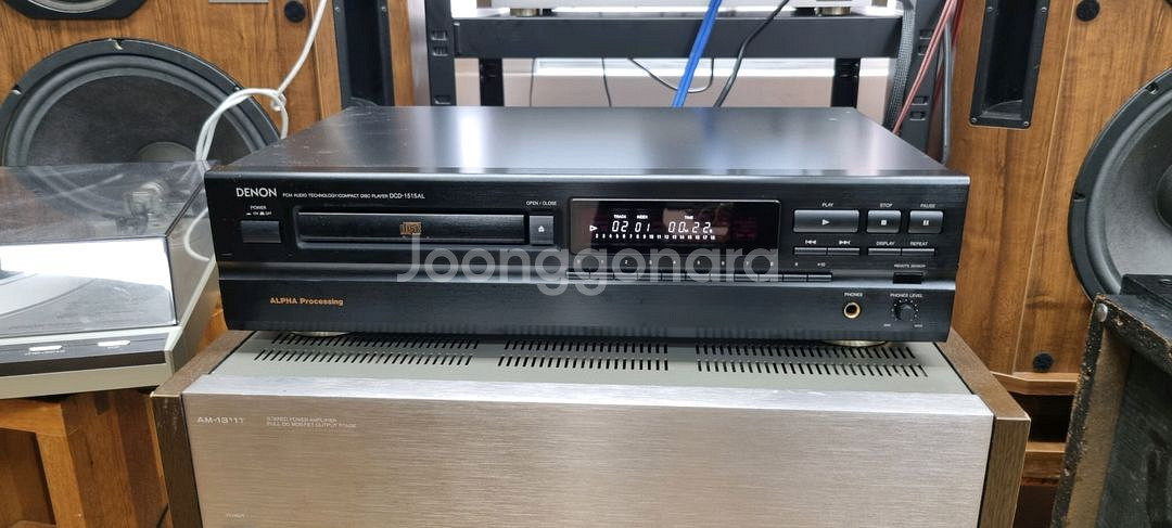 [신품픽업]데논 DCD-1515AL CD플레이어 팝니다--0