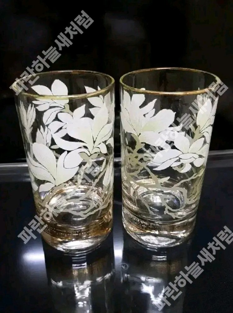 리비글라스 골든루터스 개당가 2개뿐 개당가--1