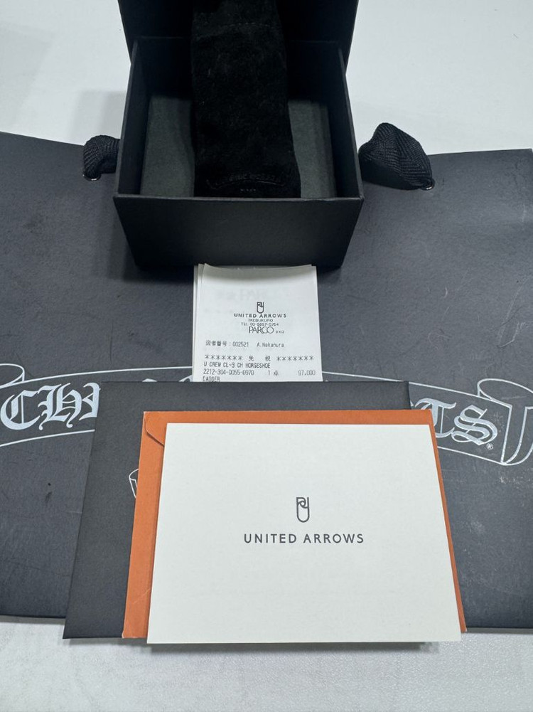 크롬하츠 대거+가죽 팬던트목걸이 이미지