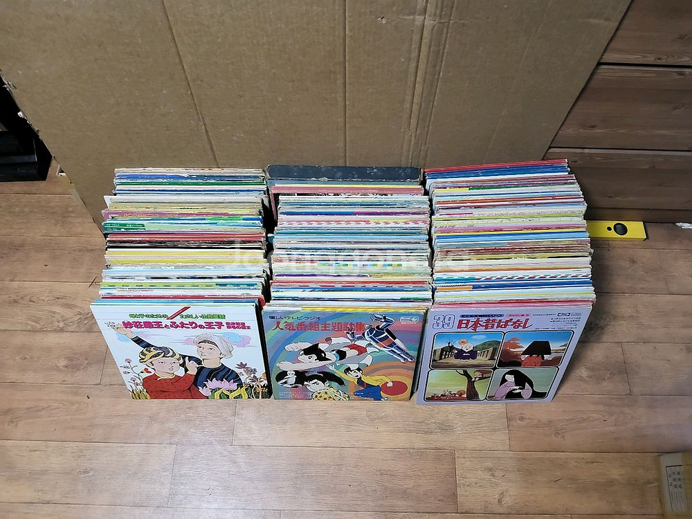 일본동요 음반 LP 200장 (5 오디오 앰프 스피커--1