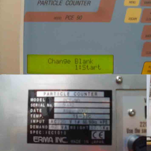 액체 카운터 particle counter pce 90