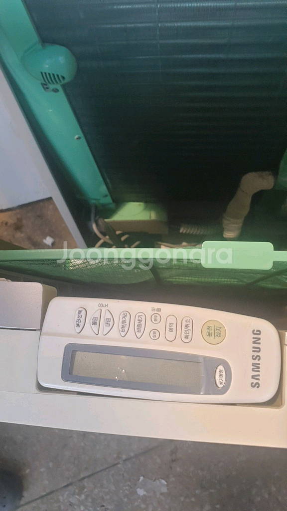 삼성 에어컨AP-L122GA에어컨 실외기 리모컨포함--5