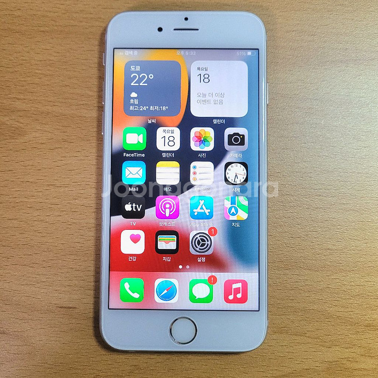 아이폰6S 64GB 실버--2