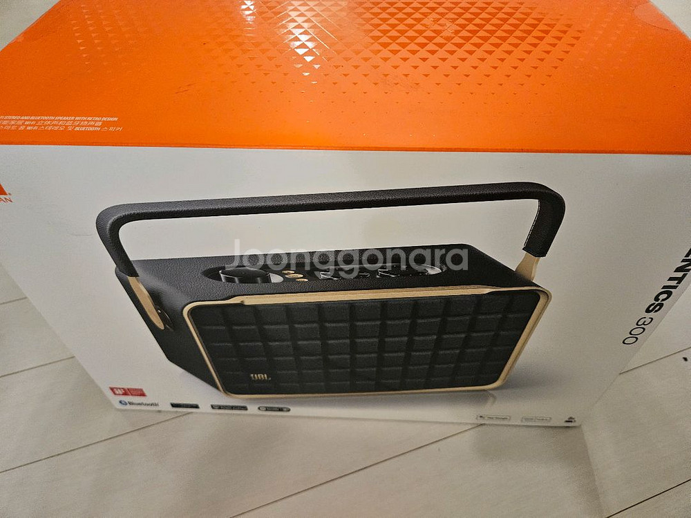 JBL 어센틱 300 블랙 국내정발 미개봉--0