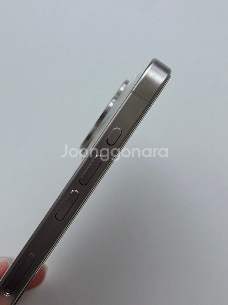 아이폰15프로 화이트 512GB 풀박스 애케플--9