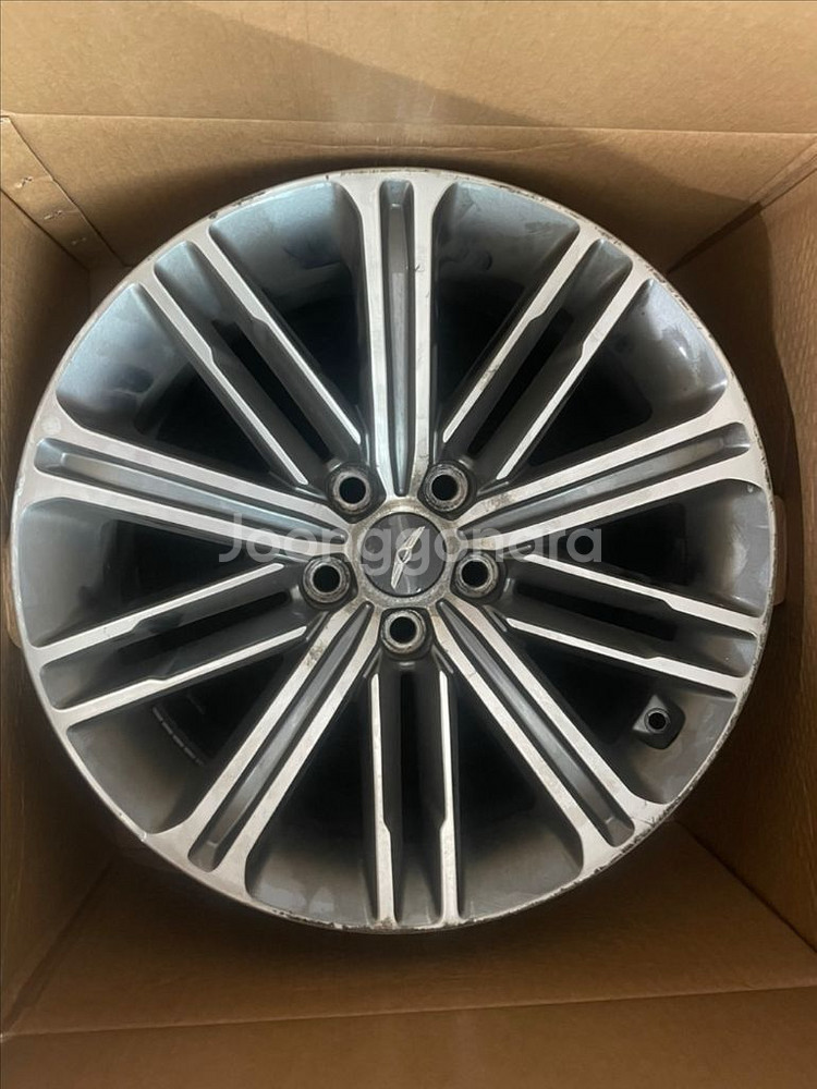 제네시스 G80 럭셔리 휠,타이어 245/45R18--6