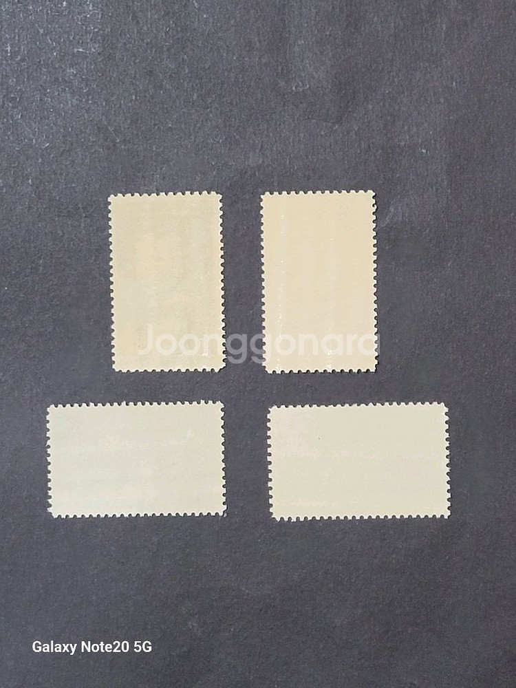 (미국우표)1950년대 링컨대통령 기념우표 4종 풀세--5