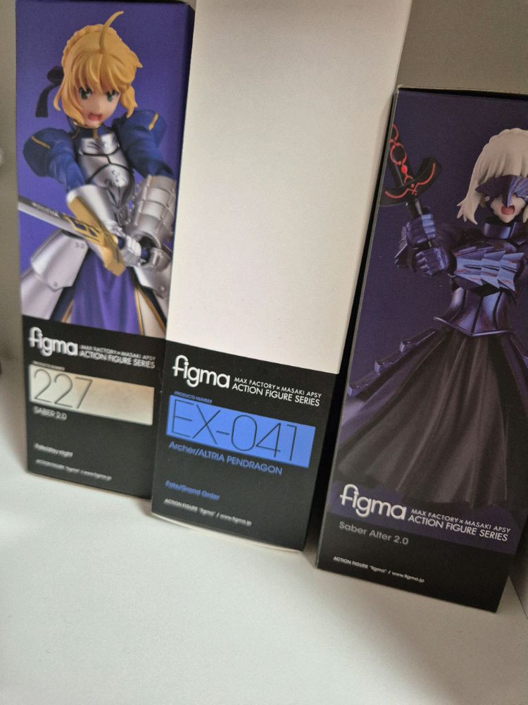 세이버 피그마 3종 세이버2.0,세이버얼터, 알트리아--1