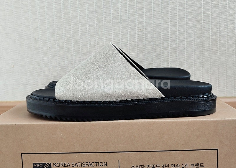 브랜드 남자슬리퍼260 키높이 학생 회사 슬리퍼 식스핏--2