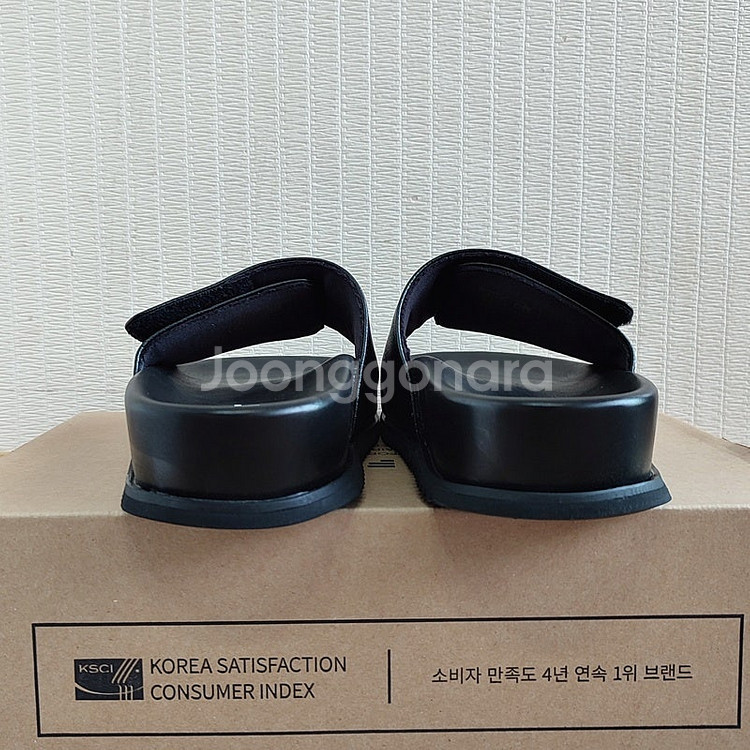 식스핏 남자슬리퍼260 학생 회사 찍찍이 슬리퍼--4