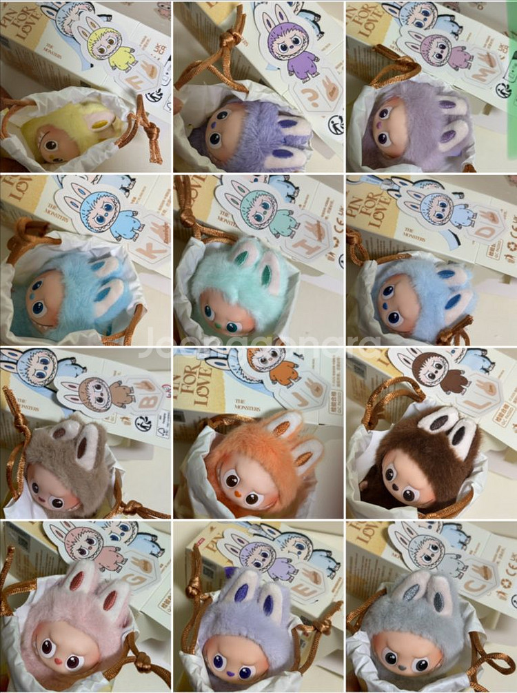 라부부 미니 알파벳 내 마음속 비밀번호 A-M (팝마트--1