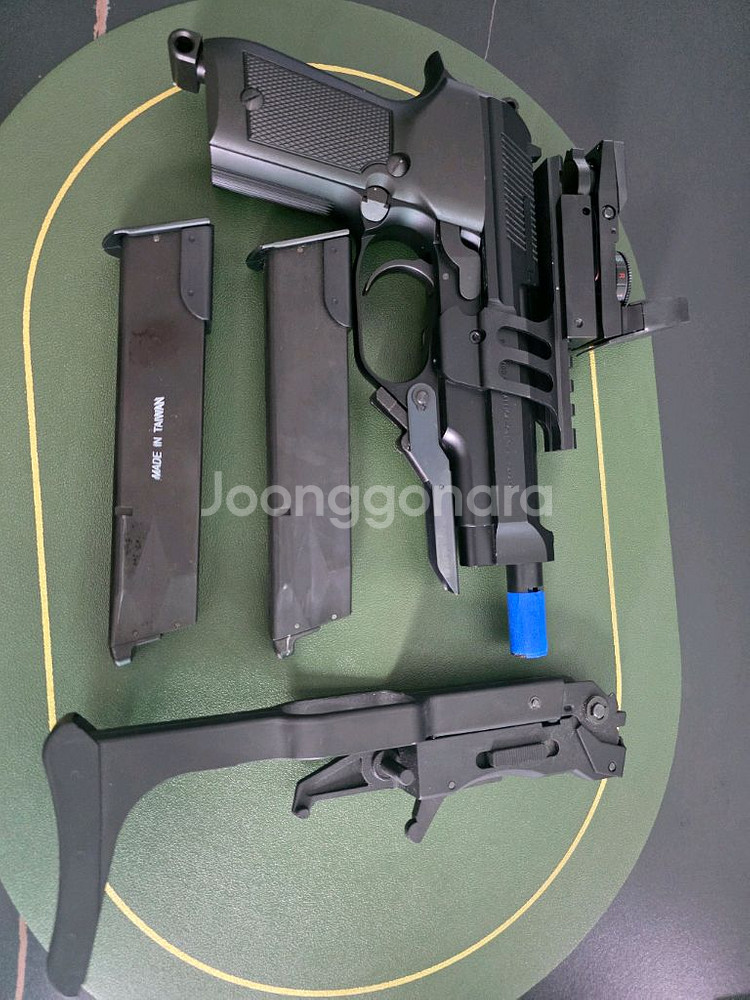 KSC M93R II GBB 메탈건 셋트 미사용--4