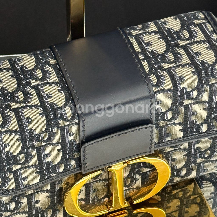 디올 몽테인30 오블리크 박스백--6