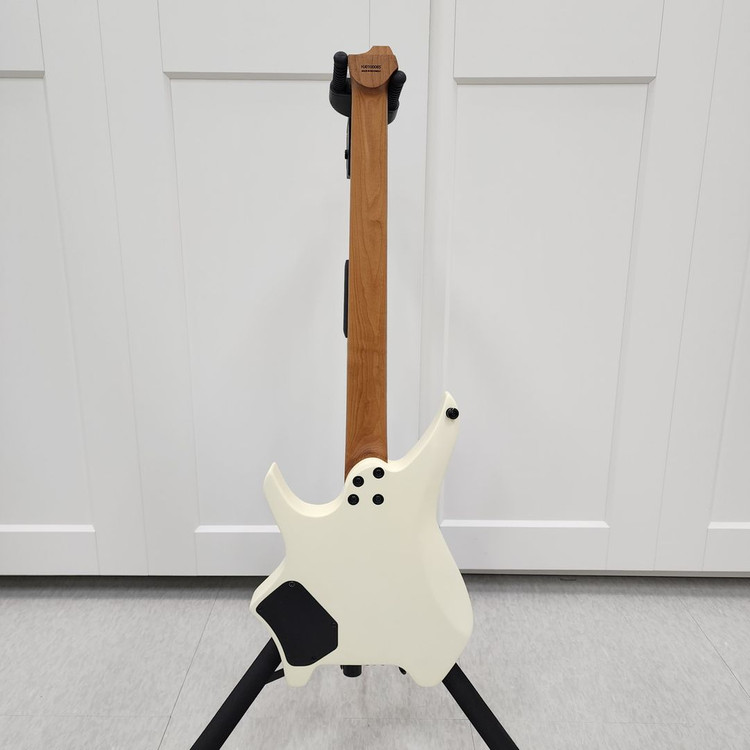 헥스 헤드리스 일렉기타 N400 아이보리--8