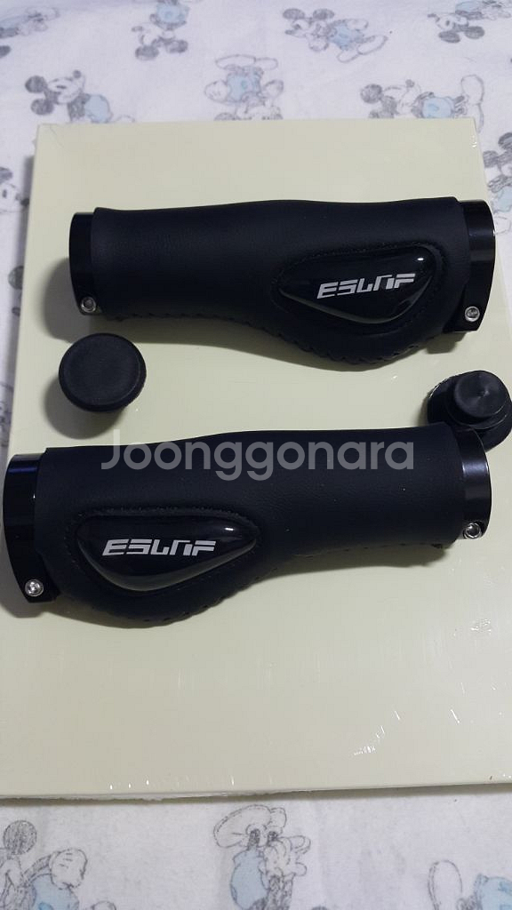 자전거 핸들그립 전기자전거 퀵보드 MTB 가죽재질--0