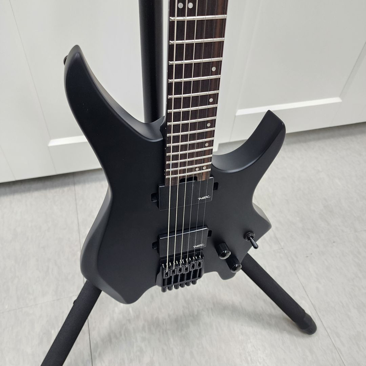 헥스 헤드리스 일렉기타 N400 블랙--5