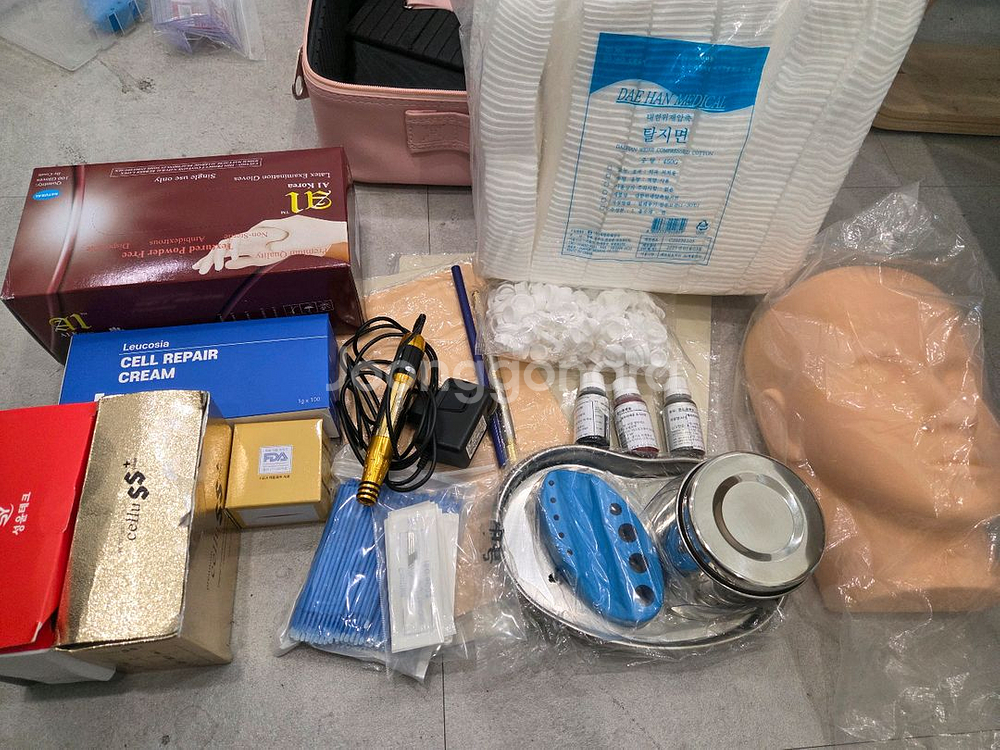 반영구세트 새제품 머신 중고포함--0