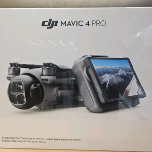 DJI 매빅4 프로 크리에이트콤보 새상품 미개봉