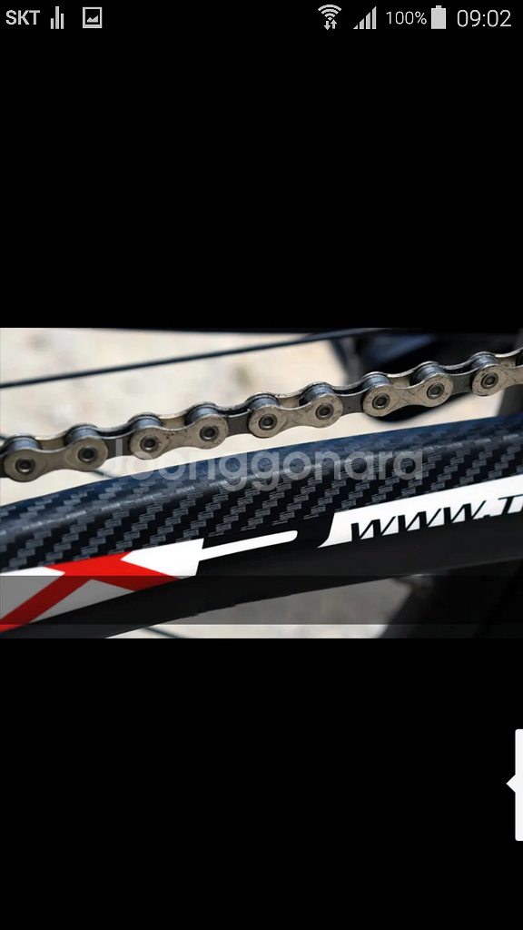 자전거 체인 보호 가드 스티커 스크레치 프레임 20종--1