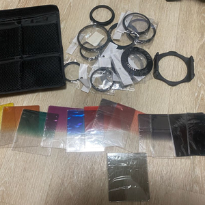 뷰산 카메라 그라디언트, ND 각종 필터 세트 판매합