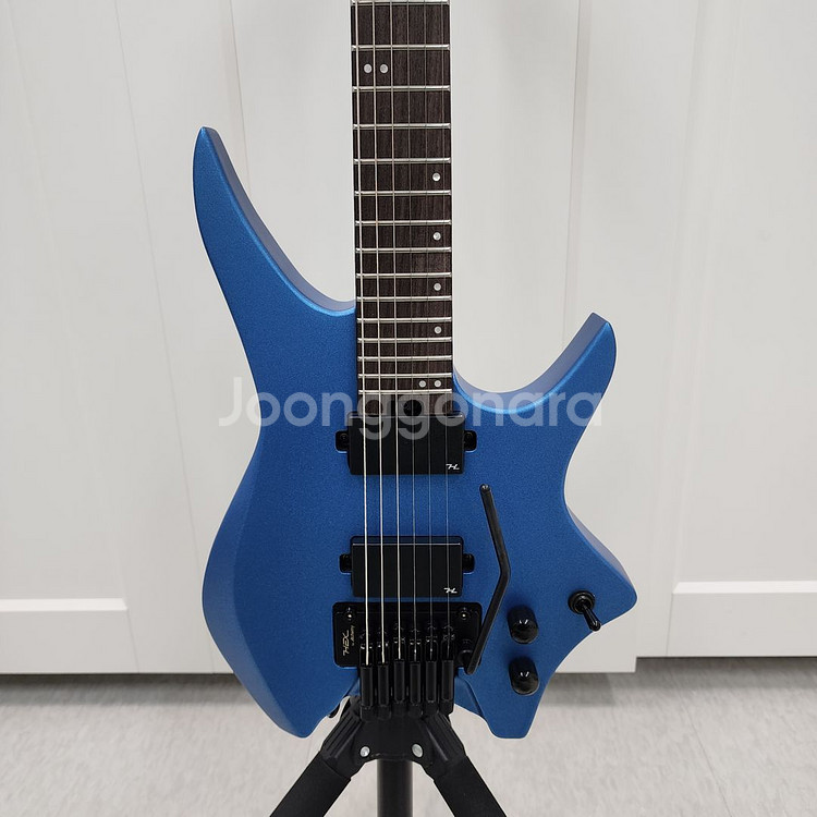 헥스 헤드리드 일렉기타 N500 메탈블루--2