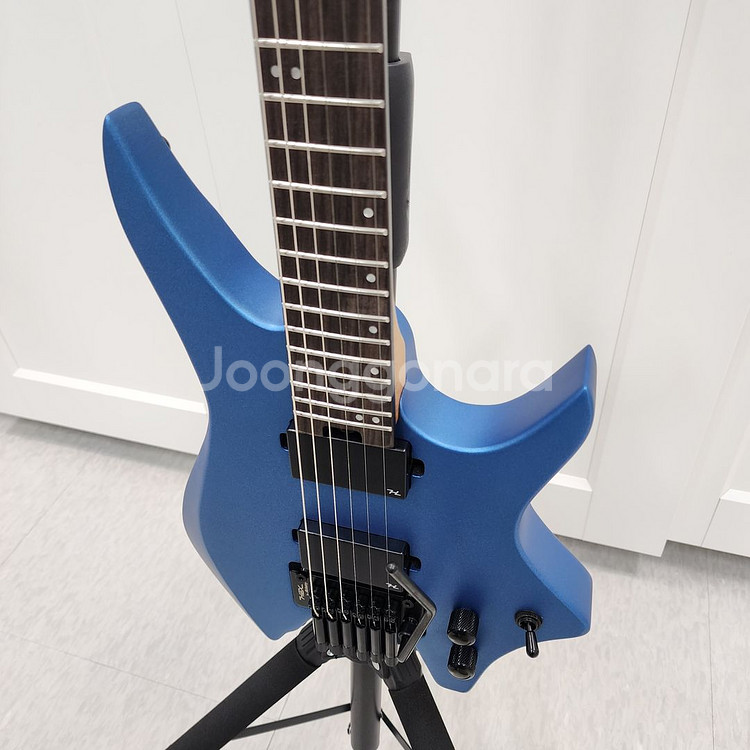 헥스 헤드리드 일렉기타 N500 메탈블루--3