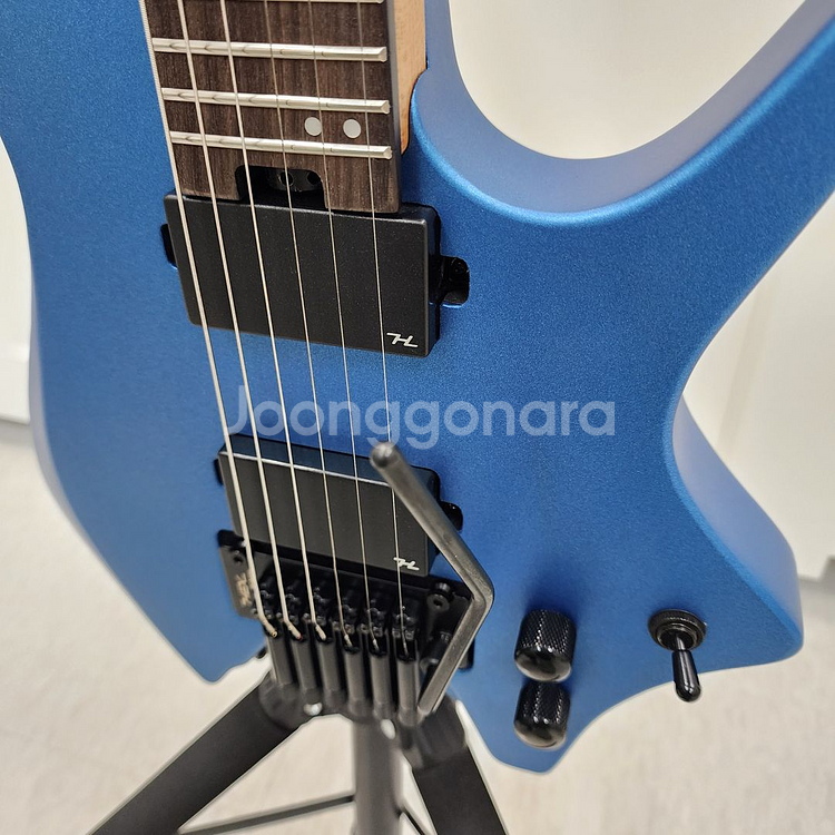 헥스 헤드리드 일렉기타 N500 메탈블루--4