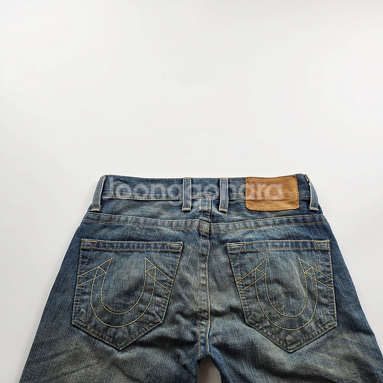 트루릴리전 청바지 일자 버튼 사이즈32 R2015--1