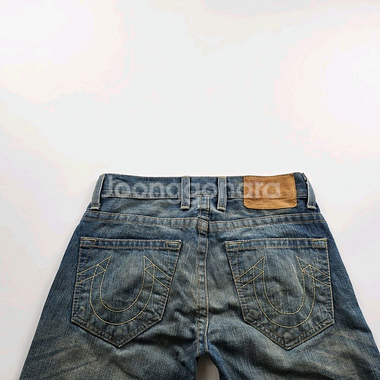 트루릴리전 청바지 일자 버튼 사이즈32 R2015--1