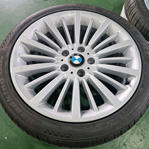 포터 BMW 18인치 순정휠타이어 2짝 판매