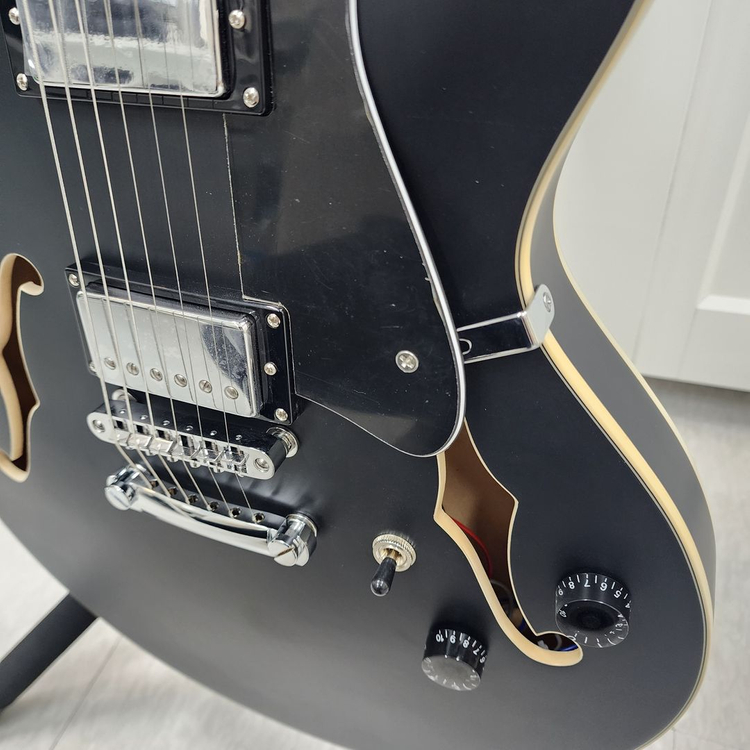 헥스 세미할로우 일렉기타 Q300 블랙--4