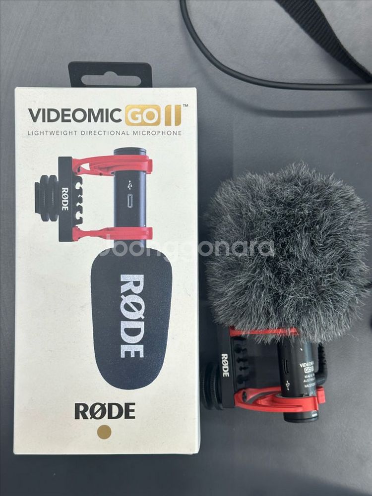 RODE VIDEO MIC GO2 카메라 마이크 팝니다--0
