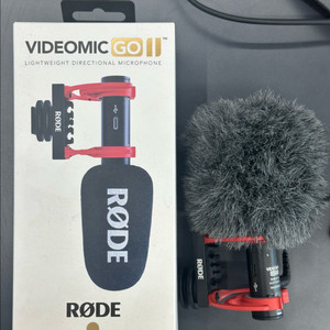 RODE VIDEO MIC GO2 카메라 마이크 팝니다