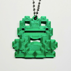 개구리 8비트 키링 키체인