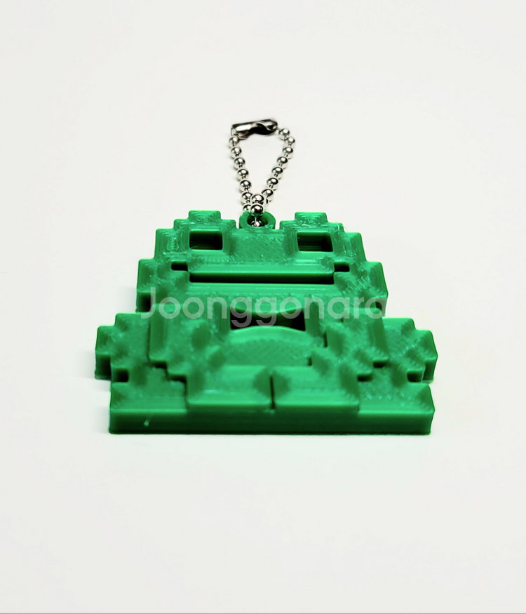 개구리 8비트 키링 키체인--3