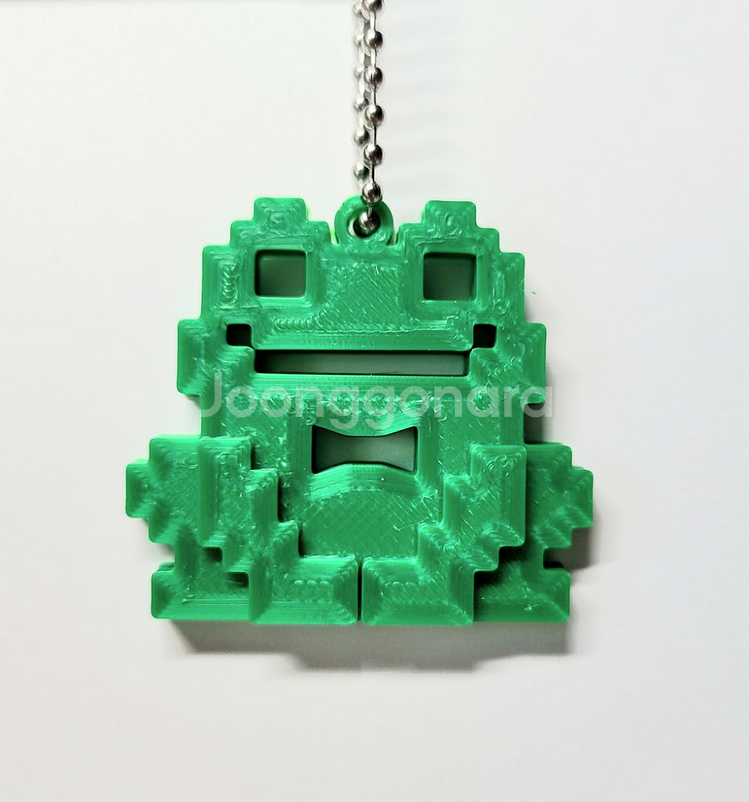 개구리 8비트 키링 키체인--4