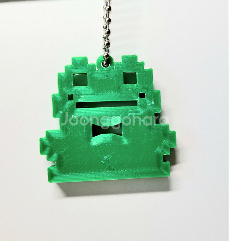 개구리 8비트 키링 키체인--5