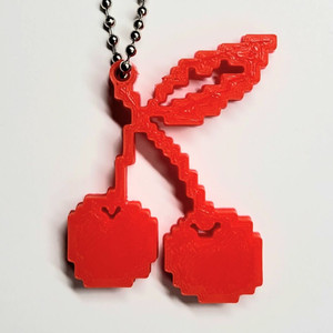 체리 8비트 키링 키체인