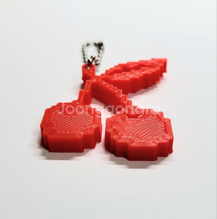 체리 8비트 키링 키체인--3