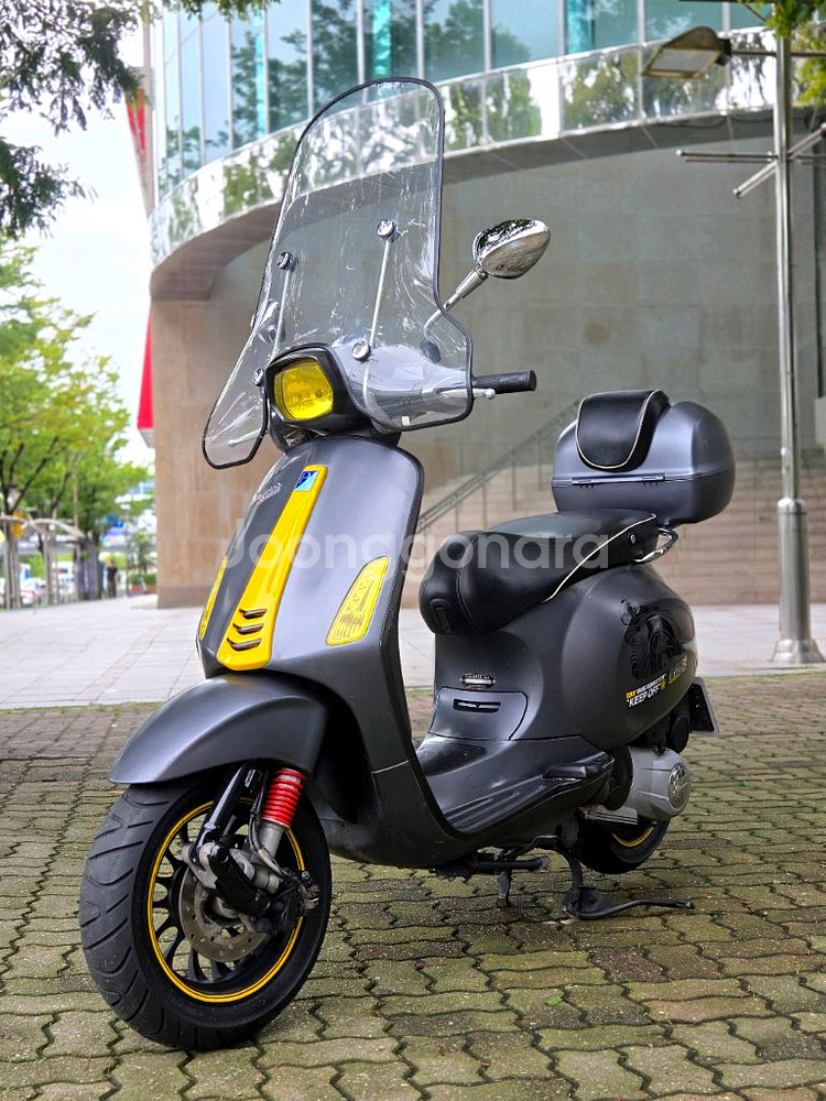 베스파 스프린트 125 맷그레이 커스텀--0