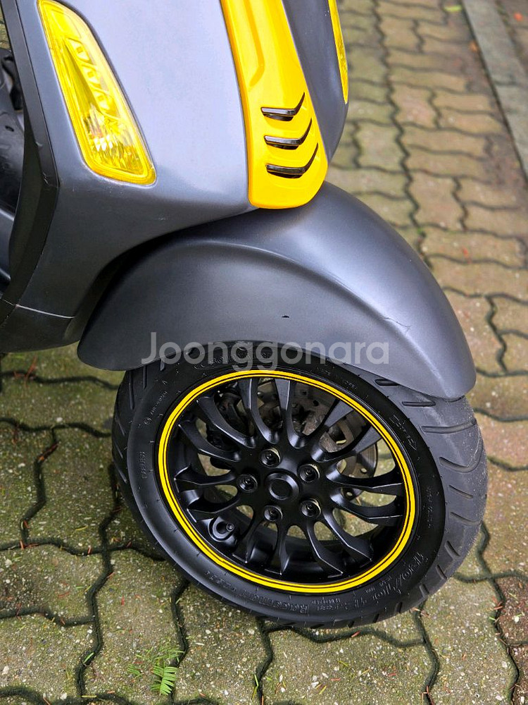 베스파 스프린트 125 맷그레이 커스텀--5