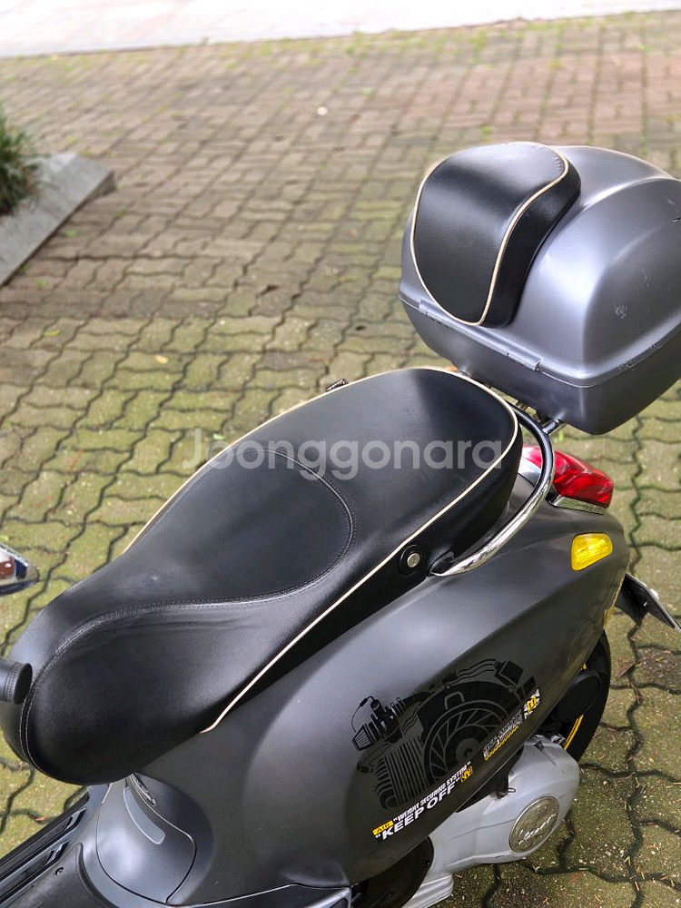 베스파 스프린트 125 맷그레이 커스텀--7