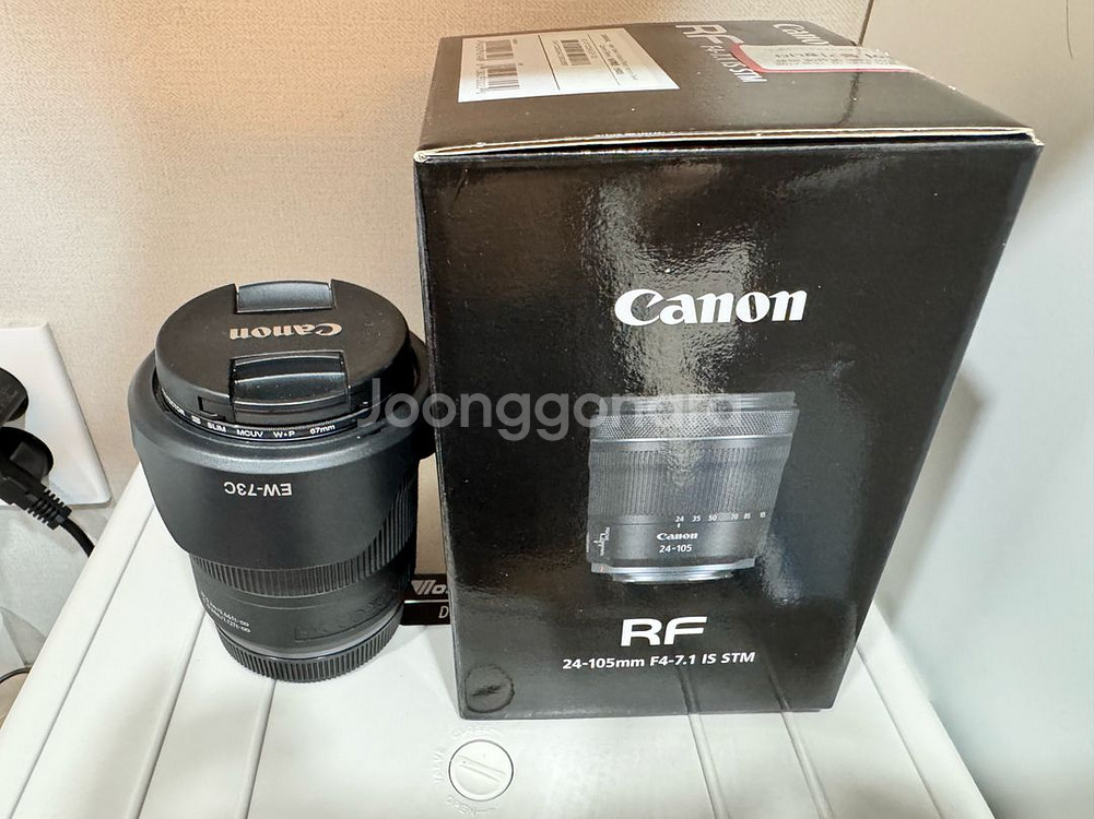 캐논 rf 24-105 f4-7.1 (후드,필터 포함)--0