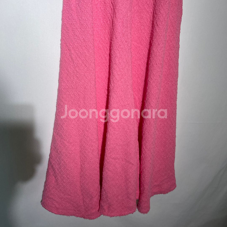 M 새상품)자라 코튼 니트 치마 롱 스커트--2