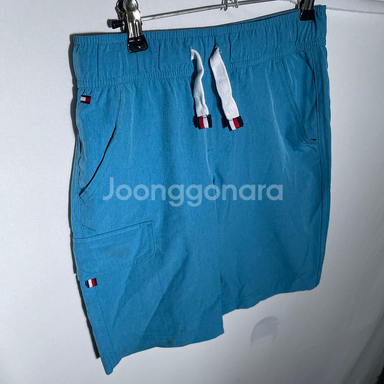 10세)타미힐피거 키즈 츄리닝 반바지--0