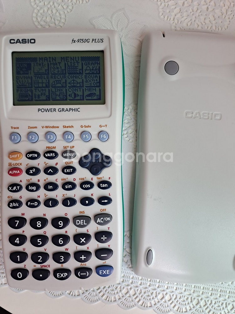 카시오 공학용 계산기 fx 9750G PLUS 팝니다--0