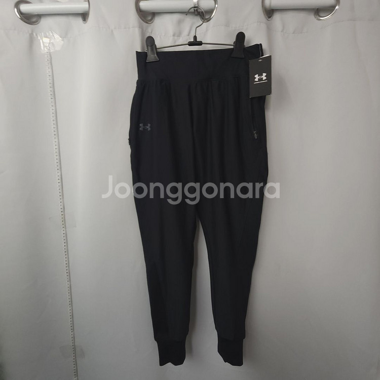 허리 26/ 키 160/새상품/언더아머 블랙 밴딩팬츠--0